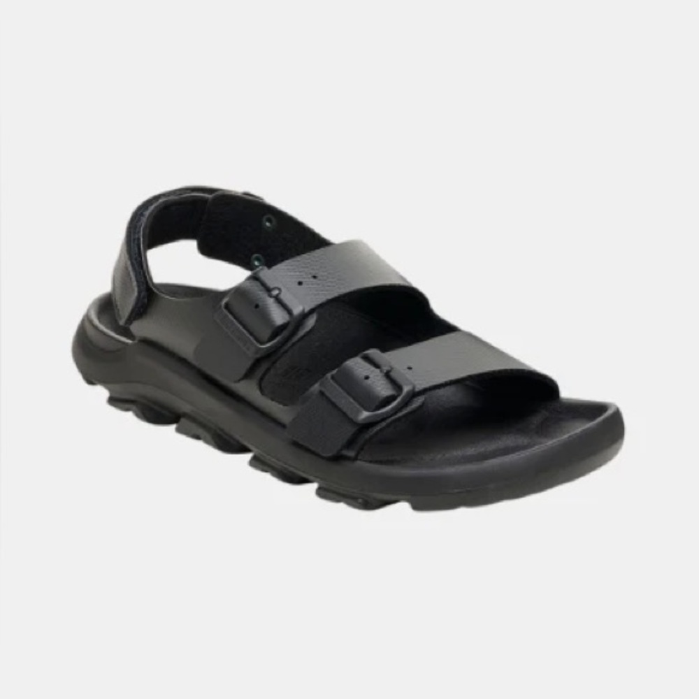 Birkenstock Black Two-Strap Adjustable Sport Sandal